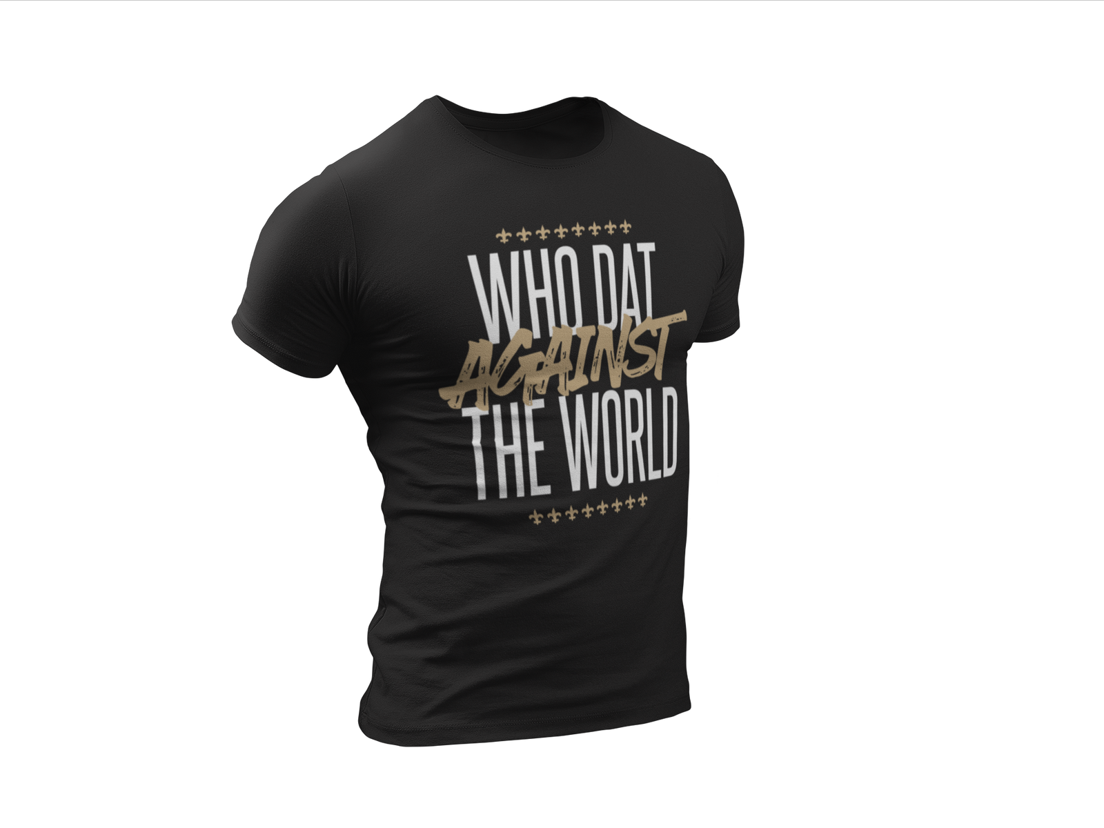 Load image into Gallery viewer, Who Dat against the World Unisex Tee
