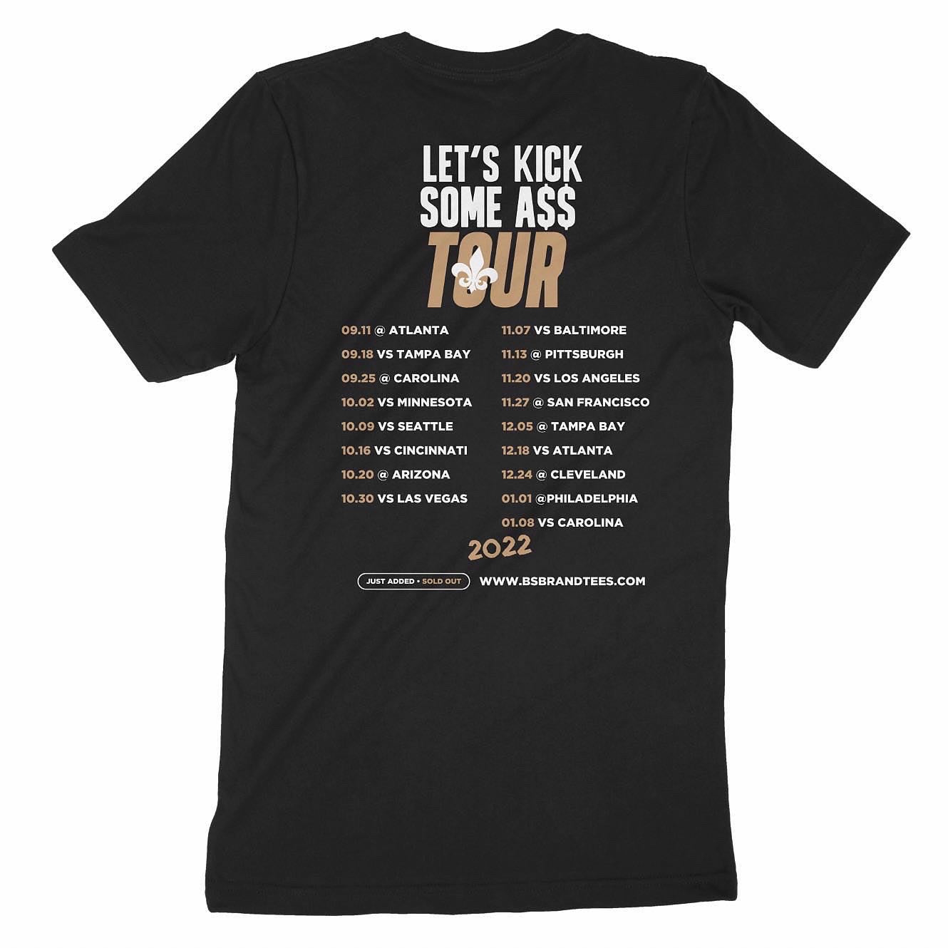 Load image into Gallery viewer, Who Dat Tour Tee OLD DESIGN 2023
